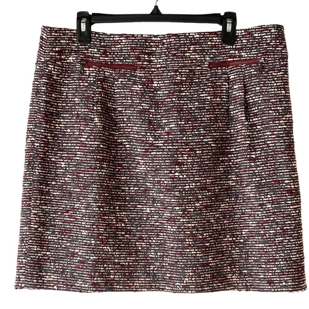 Ann Taylor LOFT Women's Plus Size Cotton Casual Short Mini Skirt, Sz 14